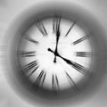 Zoom Clock for Speed and Fast Passing of Time Royalty Free Stock Photo