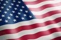 American flag of united states of america Royalty Free Stock Photo