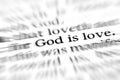 Zoom God is Love Scripture in Bible