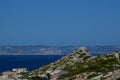 Zoom on the mountains around marseille