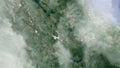 zoom in from space on Chiapas Tuxtla Mexico