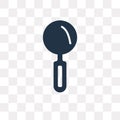Zoom vector icon isolated on transparent background, Zoom trans