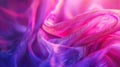 A zoomedin image of the fabric under different lighting conditions displaying its ability to shift between vibrant pinks