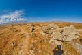 Zorats Karer Carahunge - Prehistoric Stone Pyramids site in Ar Royalty Free Stock Photo