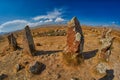 Zorats Karer Carahunge - Prehistoric Stone Pyramids site in Ar