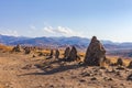 Zorats-Karer or Karahunj. Ancient megalithic complex, Syunik region of Armenia