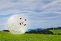 Zorbing Royalty Free Stock Photo