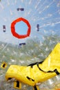 Zorbing Royalty Free Stock Photo