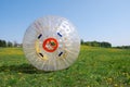 Zorbing Royalty Free Stock Photo