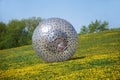 Zorbing Royalty Free Stock Photo