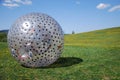 Zorbing Royalty Free Stock Photo