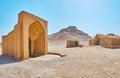 The ancient landmarks of Yazd, Iran Royalty Free Stock Photo