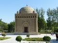 Zoroastrian mausoleum of Ismail Samani to Bukhara in Uzbekistan.