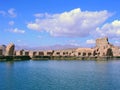 Zoroastrian pool at the Takht-e Soleiman, Iran