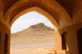 Zoroastrian Tower of Silence in Yazd, Iran Royalty Free Stock Photo