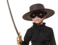 Zorro Of The Old West 3 Royalty Free Stock Photo