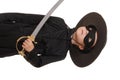 Zorro Of The Old West 7 Royalty Free Stock Photo