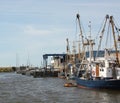 Fishing boats in the harbour