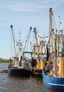 Fishing boats in the harbour