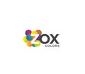 ZOX Colors Company Logo Design Concept