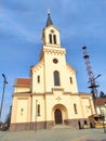 Zrenjanin Serbia Catholic church in town center