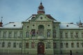ZRENJANIN, SERBIA, DECEMBER 22nd 2018 - City hall on main square Royalty Free Stock Photo