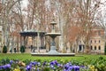 Zrinjevac park, Zagreb, Croatia, Royalty Free Stock Photo