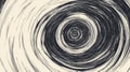 zsh spiraling command line Royalty Free Stock Photo