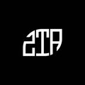 ZTA letter logo design on black background. ZTA creative initials letter logo concept. ZTA letter design.ZTA letter logo design on