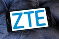 ZTE Corporation logo Royalty Free Stock Photo