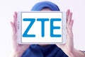 ZTE Corporation logo Royalty Free Stock Photo