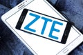 ZTE Corporation logo Royalty Free Stock Photo