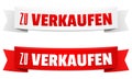 Zu verkaufen - For Sale Banner.