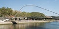 Zubizuri bridge in Bilbao Royalty Free Stock Photo