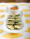 Zucchini Breaded Fried Appetizer