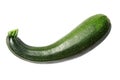 Zucchini or courgette are the same plant vegetables, courgettes are smaller and younger whereas zucchinis are older and bigger in Royalty Free Stock Photo