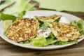 Zucchini savory cakes