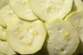 Zucchini slices background