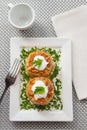 Zucchini stuffed with meat and vegetables Royalty Free Stock Photo