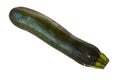 Zuchini isolated Royalty Free Stock Photo