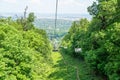 Zugliget Chairlift in Budapest, Hungary Royalty Free Stock Photo