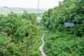 Zugliget Chairlift in Budapest, Hungary Royalty Free Stock Photo