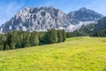 Zugspitze massif in Bavaria, Germany