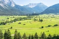 Zugspitze massif in Bavaria, Germany