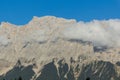 Zugspitze massif, the highest mountain of Germa