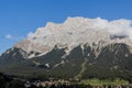 Zugspitze massif, the highest mountain of Germa