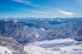 Zugspitze Mountains, Western Alps of Germany Royalty Free Stock Photo