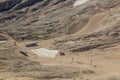 Zugspitzplatt plateau below Zugspitze peak, Germa Royalty Free Stock Photo