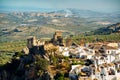 Zuheros, Spain. White house village of Andalusia Royalty Free Stock Photo