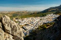 Zuheros, Spain. White houses village of Andalusia Royalty Free Stock Photo